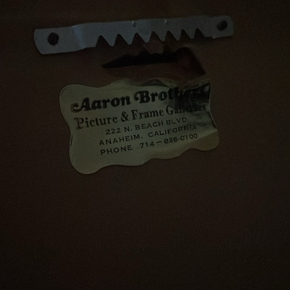 VINTAGE PIC METALLIC OF HARBOR SHELTER - Picture 3 of 3